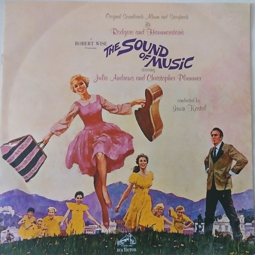 The Sound of Music album and storybook